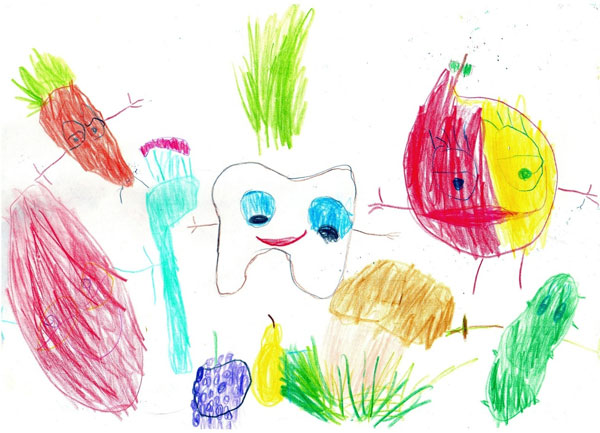 Детские рисунки в стоматологии в Кудрово